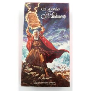 The Ten Commandments Part 2 VHS Original 1980 Sealed